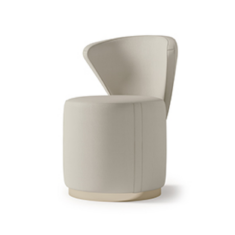 Round Seat Vanity Chair | Bizzotto Italia Ginko | Italianfurniture.com
