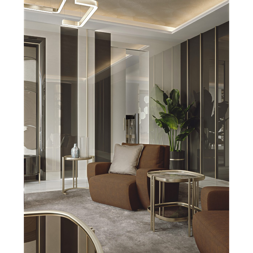 Slanted Lounge Armchair | Bizzotto Italia Dune | Italianfurniture.com