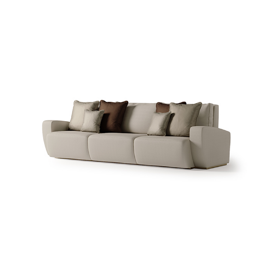 Angled-Arm Upholstered Sofa | Bizzotto Italia Dune | Italianfurniture.com