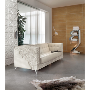 Embossed Floral Sofa | Bizzotto Italia Rebecca | Italianfurniture.com