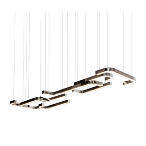 Metallic Curved Ceiling Lamp | Bizzotto Italia Horizons | Italianfurniture.com