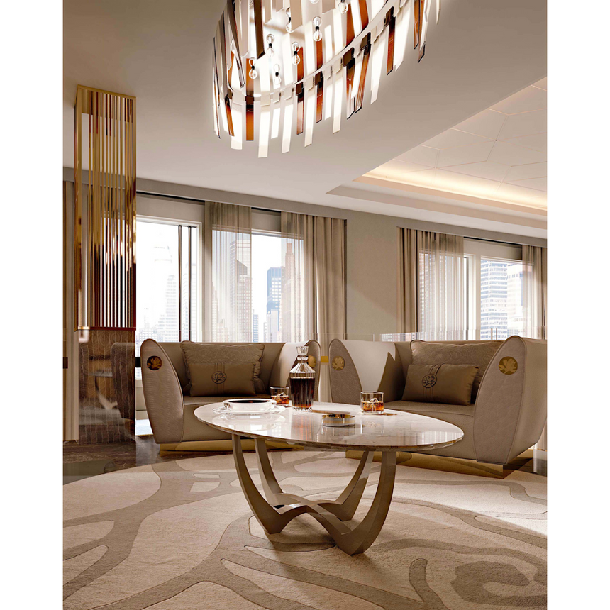 Cascading Tubes Ceiling Lamp | Bizzotto Italia Infinity | Italianfurniture.com