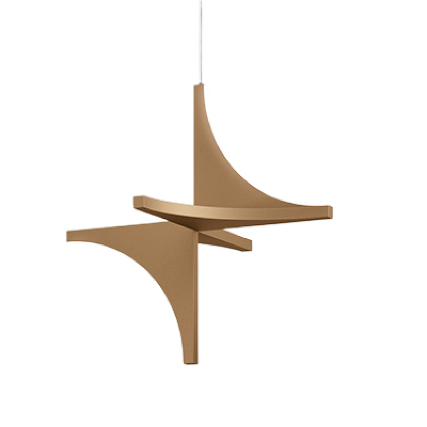 Folded Metal Pendant Lamp | Bizzotto Italia Papillon