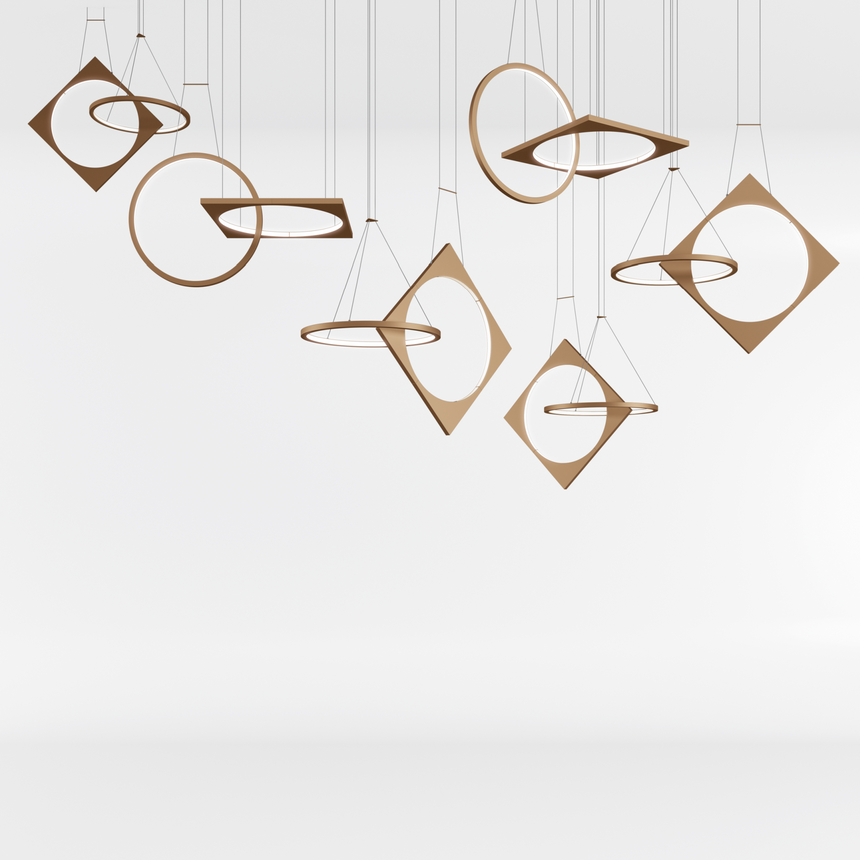 Geometrical Pendant Light | Bizzotto Italia Drop | Italianfurniture.com