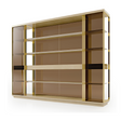 Glass Covered Bookcase | Bizzotto Italia Infinity | Italianfurniture.com