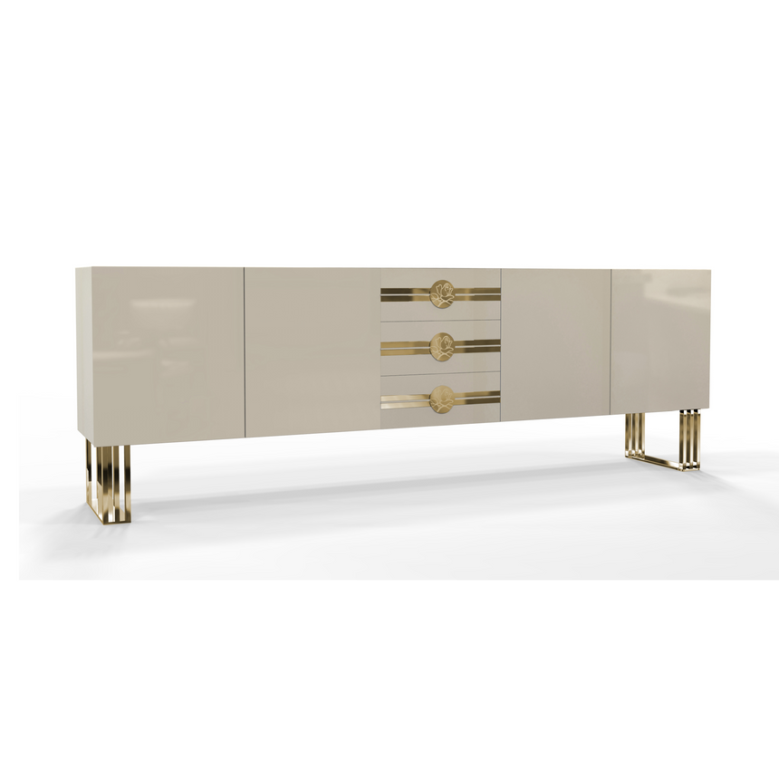 Metallic Accent Sideboard | Bizzotto Italia Infinity | Italianfurniture.com
