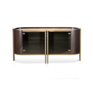 Glass Door Sideboard | Bizzotto Italia Ikat | Italianfurniture.com