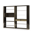 Modern Bookcase with Compartment | Bizzotto Italia Ikat | Italianfurniture.com