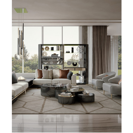 Modern Bookcase with Compartment | Bizzotto Italia Ikat | Italianfurniture.com