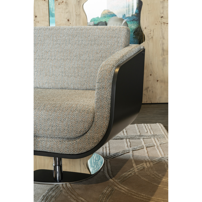 Handtufted Wool Curved Carpet | Bizzotto Italia Drop