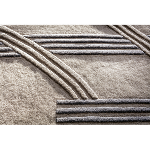 Handtufted Wool Curved Carpet | Bizzotto Italia Drop
