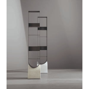 Metal Framed Vertical Bookshelf | Bonaldo Vague | Italianfurniture.com