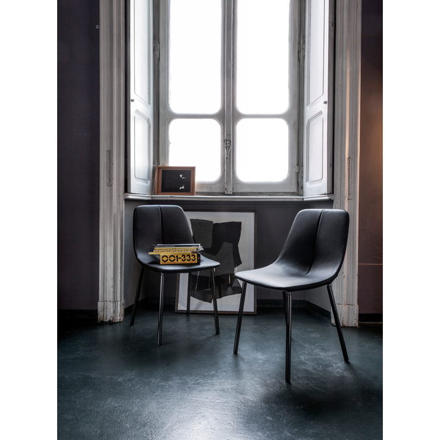 Metal Leg Shell Dining Chair | Bonaldo By | Italianfurniture.com