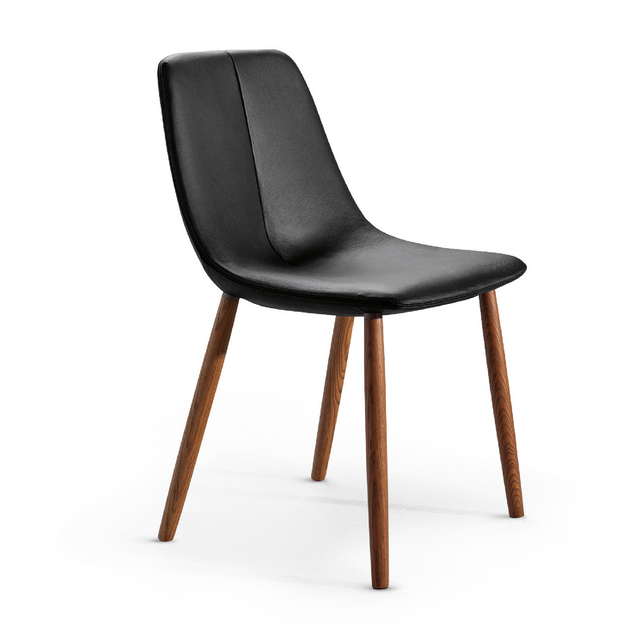 Wooden Leg Shell Dining Chair | Bonaldo By | Italianfurniture.com