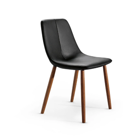 Wooden Leg Shell Dining Chair | Bonaldo By | Italianfurniture.com