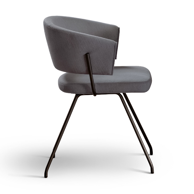 Curved Back Dining Chair | Bonaldo Bahia | Italianfurniture.com