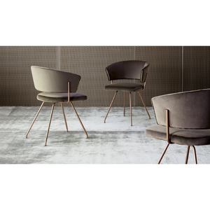 Curved Back Dining Chair | Bonaldo Bahia | Italianfurniture.com