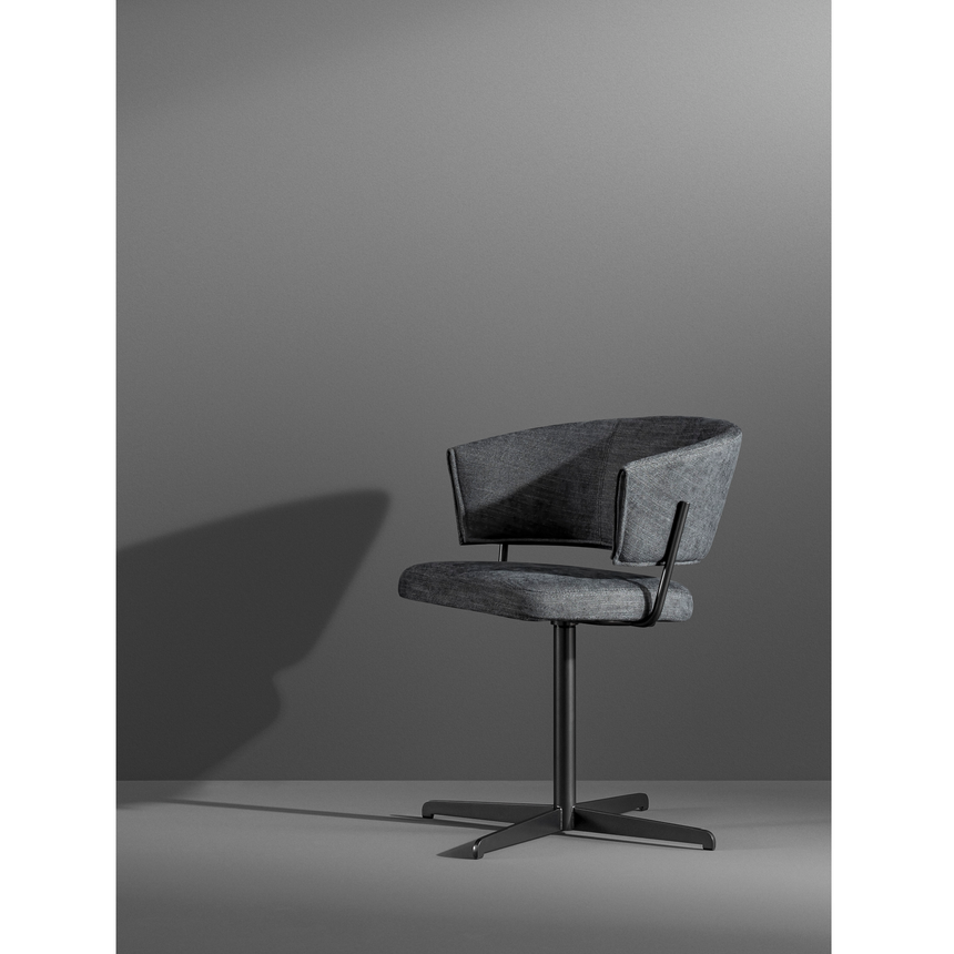 Semi-Circular Office Chair | Bonaldo Bahia | Italianfurniture