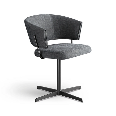 Semi-Circular Office Chair | Bonaldo Bahia | Italianfurniture