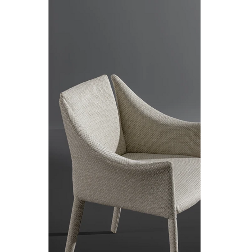 Modern Upholstered Dining Chair | Bonaldo Vela | Italianfurniture.com