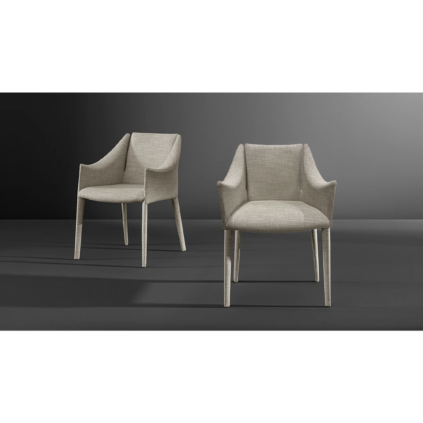 Modern Upholstered Dining Chair | Bonaldo Vela | Italianfurniture.com