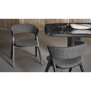 V-Leg Curved Dining Chair | Bonaldo Remo | Italianfurniture.com