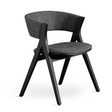 V-Leg Curved Dining Chair | Bonaldo Remo | Italianfurniture.com