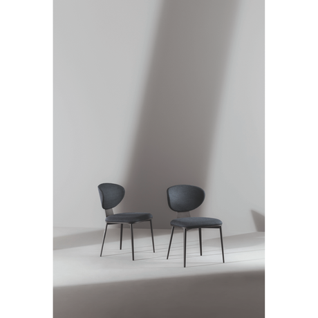 Fabric Covered Curve Dining Chair | Bonaldo Olos | Italianfurniture.com