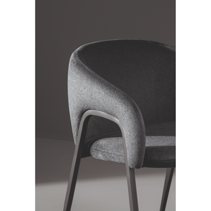 Low-Back Leather Dining Chair | Bonaldo Alley | Italianfurniture.com