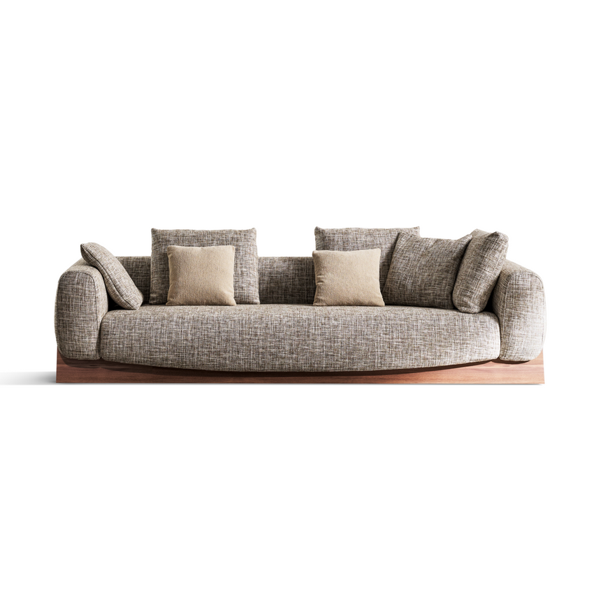 Wooden Bridge Base Sofa | Bonaldo Boolean  | Italianfurniture.com