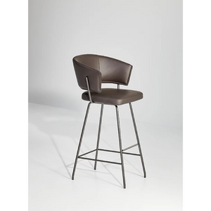 Curved Back Modern Counter Stool | Bonaldo Bahia Too | Italianfurniture.com