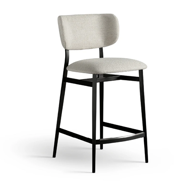 Fabric Upholstered Bar Stool | Bonaldo Noor Too | Italianfurniture.com