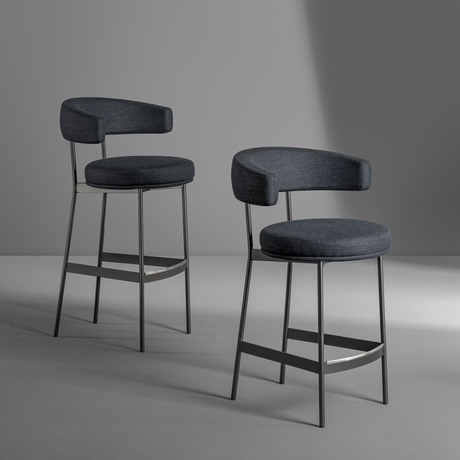 Round Seat Counter Stool | Bonaldo Neuilly Too | Italianfurniture.com