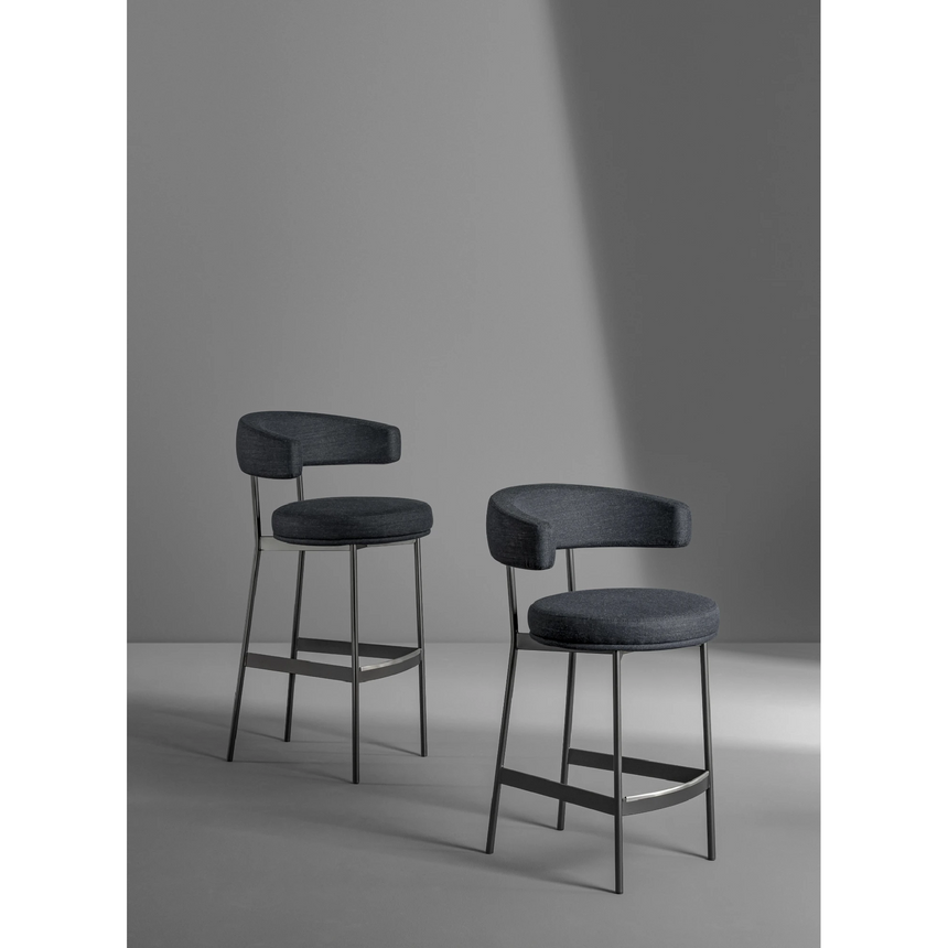 Round Seat Bar Stool | Bonaldo Neuilly Too | Italianfurniture.com