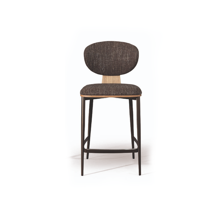 Laminated Wood Counter Stool | Bonaldo Olos Too | Italianfurniture.com