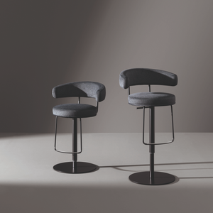 Round Seat Swivel Chair | Bonaldo Neuilly Too | Italianfurniture.com