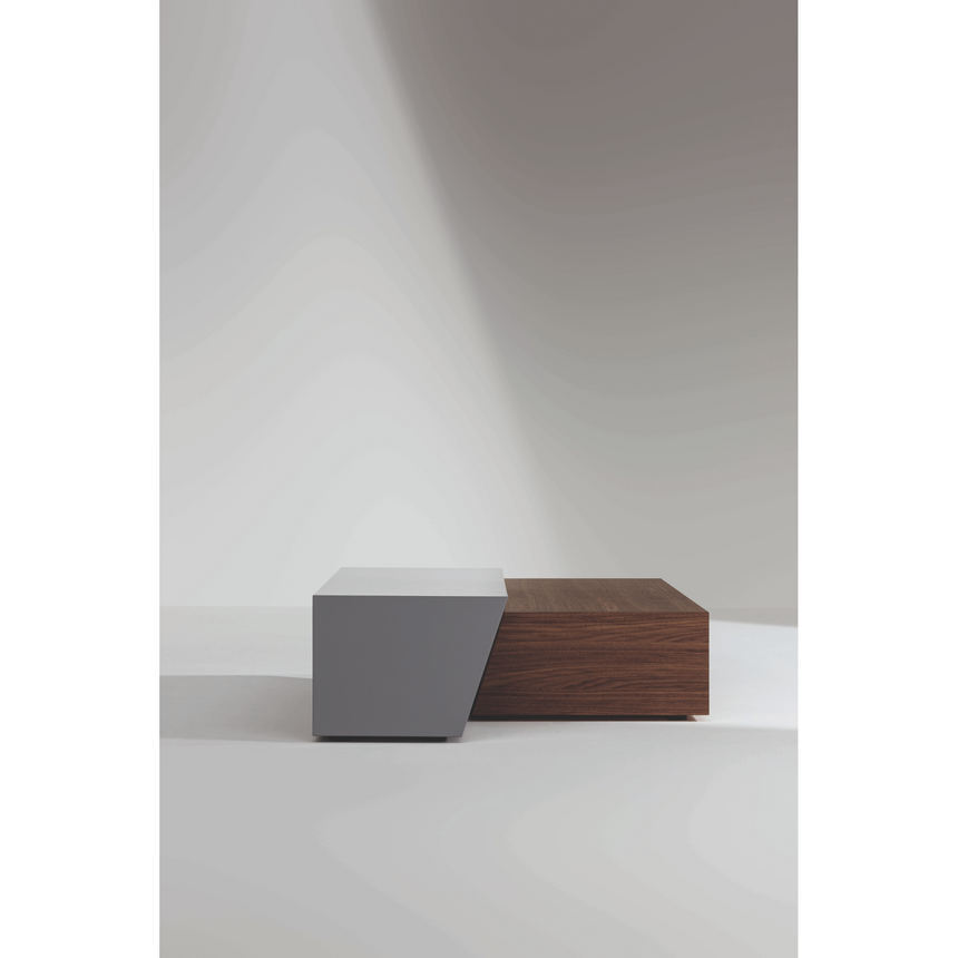 Wooden Trapezoid Coffee Table | Bonaldo Litos | Italianfurniture.com