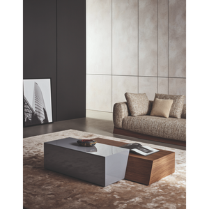 Wooden Trapezoid Coffee Table | Bonaldo Litos | Italianfurniture.com