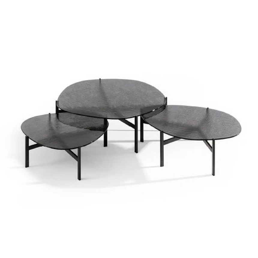 Tempered Glass Coffee Tables (3) | Bonaldo Flac | Italianfurniture.com