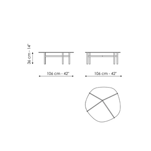 Tempered Glass Coffee Tables (3) | Bonaldo Flac | Italianfurniture.com