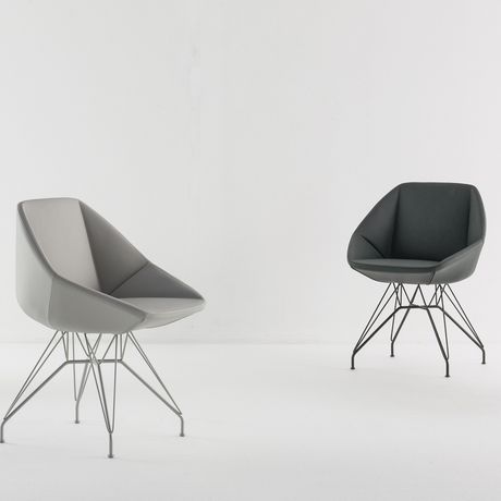 Modern Shell Dining Chair | Bonaldo Stone | Italianfurniture.com