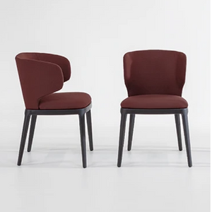 Fabric Covered Winged Dining Chair | Bonaldo Joy | italianfurniture.com