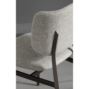 Steel Framed Modern Dining Chair | Bonaldo Noor | italianfurniture.com