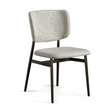 Steel Framed Modern Dining Chair | Bonaldo Noor | italianfurniture.com