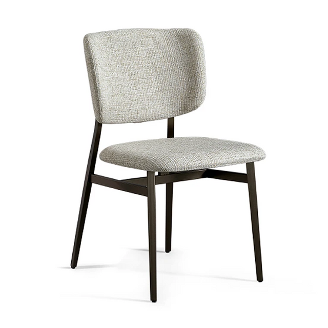 Steel Framed Modern Dining Chair | Bonaldo Noor | italianfurniture.com