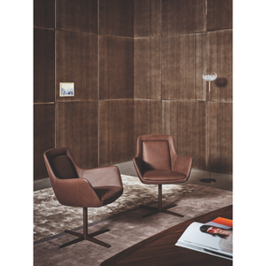 Upholstered Low Office Chair | Bonaldo Newton | Italianfurniture.com