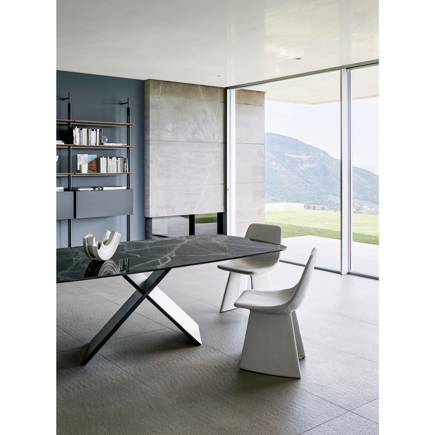 Modern Upholstered Dining Chair | Bonaldo Agea | Italianfurniture.com