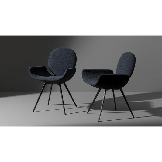 Round Back Dining Chair | Bonaldo Youpi | Italianfurniture.com