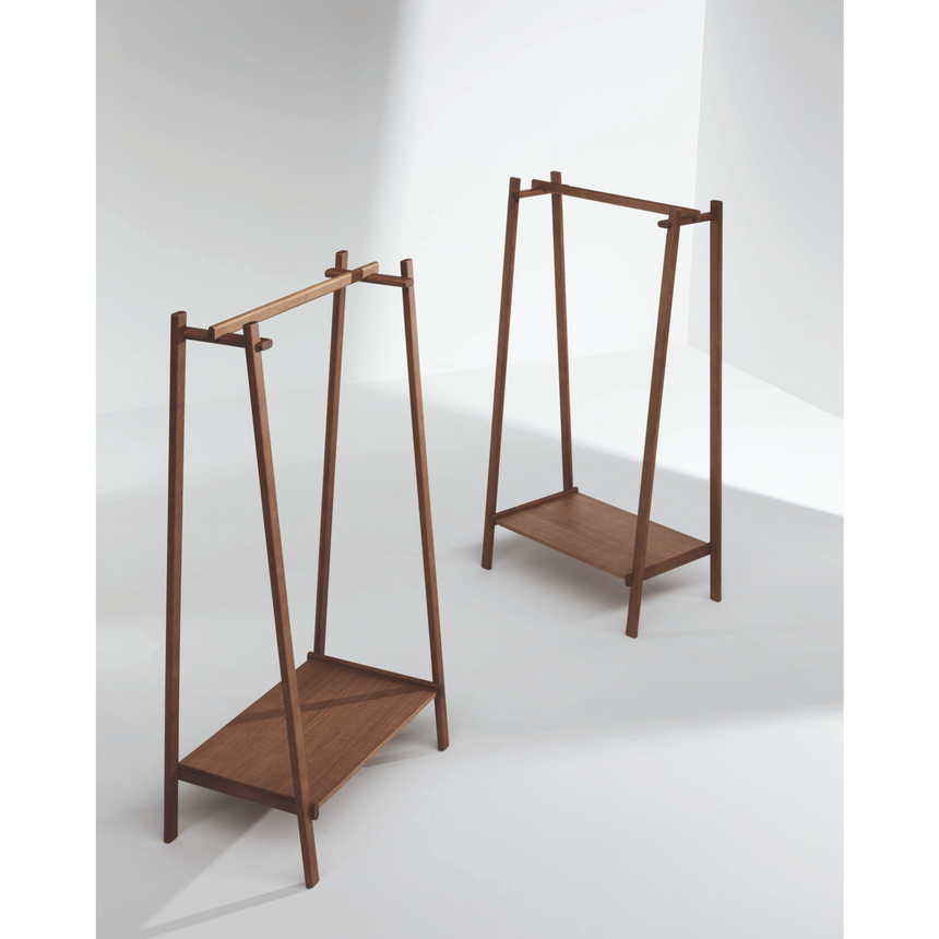 Solid Wood Coat Rack | Bonaldo Isola | Italianfurniture.com