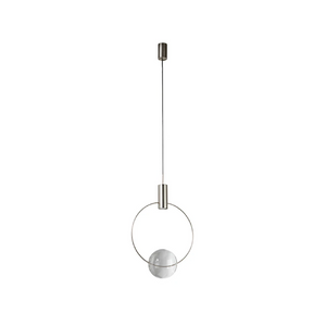 Clear Glass Sphere Pendant Lamp | Bonalado Keshi | italianfurniture.com